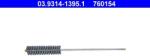 ATE Lapovacia kefka, cistenie brzdoveho strmena ATE 03.9314-1395.1 (03.9314-1395.1)