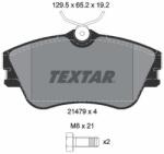 TEXTAR Sada brzdových platničiek kotúčovej brzdy TEXTAR 2147902 (2147902)