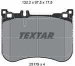 TEXTAR Sada brzdových platničiek kotúčovej brzdy TEXTAR 2517903 (2517903)