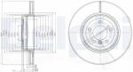 DELPHI Tarcza Ham. Bmw 5 E60 (bg9789)