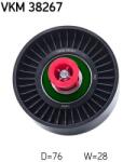 SKF Vratná/vodiaca kladka rebrovaného klinového remeňa SKF VKM 38267 (VKM 38267)