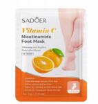 SADOER Hámlasztó és hidratáló zokni Sadoer lábra C-vitaminnal (NO.SD09624)