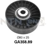 SNR Vratná/vodiaca kladka rebrovaného klinového remeňa SNR GA358.89 (GA358.89)