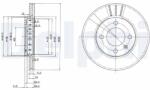 DELPHI Tarcza Ham. Vw Polo (bg2982)