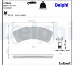 DELPHI Sada brzdových platničiek kotúčovej brzdy DELPHI LP3861 (LP3861)