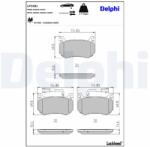 DELPHI Klocki Ham. Tyl Alfa Stelvio Q4 17- (lp3381)