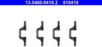 ATE Súprava príslušenstva, obloženie kotúčovej brzdy ATE 13.0460-0419.2 (13.0460-0419.2)