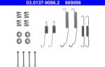 ATE Súprava príslušenstva, brzdové čeľuste ATE 03.0137-9056.2 (03.0137-9056.2)