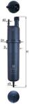 MAHLE Palivový filter MAHLE KL 1131 (KL 1131)