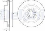 DELPHI Tarcza Ham. Przod Jaguar (bg9182c)