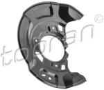 TOPRAN Ochranný plech proti rozstreku, Brzdový kotúč TOPRAN 601 273 (601 273)