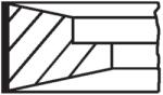 MAHLE Sada piestnych krúżkov MAHLE 151 10 N0 (151 10 N0)