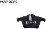 SKF Sada brzdových platničiek kotúčovej brzdy SKF VKBP 90392 (VKBP 90392)