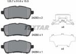 TEXTAR Sada brzdových platničiek kotúčovej brzdy TEXTAR 2428303 (2428303)