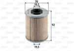 VALEO Palivový filter VALEO 587907 (587907)