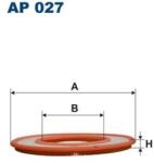 FILTRON Vzduchový filter FILTRON AP 027 (AP 027)