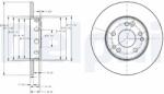 DELPHI Tarcza Ham. Merc W124/202 (bg2314)