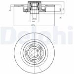 DELPHI Tarcza Ham. Z Loz. Renault Laguna Ii (bg9026rs)