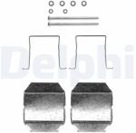 DELPHI Súprava príslušenstva, obloženie kotúčovej brzdy DELPHI LX0338 (LX0338)