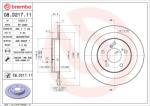 BREMBO Brzdový kotúč BREMBO 08. D217.11 (08.D217.11)