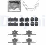 DELPHI Súprava príslušenstva, obloženie kotúčovej brzdy DELPHI LX0521 (LX0521)