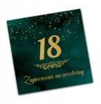  Meghívók 18. Születésnapra borítékok
