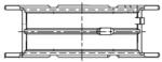 MAHLE Ložisko kľukového hriadeľa MAHLE 001 FL 21834 050 (001 FL 21834 050)