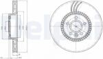 DELPHI Tarcza Ham. Volvo S80 Ii (bg4123)