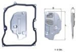 MAHLE Filtr Hydrauliczny Automat. Skb Audi Vw (hx 150kit)