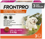 FRONTPRO FRONTPRO, deparazitare externă câini, comprimate masticabile FRONTPRO, deparazitare externă câini, XS-S(2 - 4kg), comprimate masticabile, 11mg x 3buc