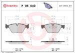 BREMBO Sada brzdových platničiek kotúčovej brzdy BREMBO P 06 040 (P 06 040)