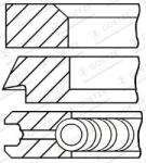 Goetze Engine Sada piestnych krúżkov GOETZE ENGINE 08-437000-00 (08-437000-00)
