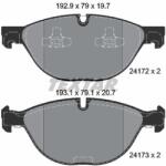 TEXTAR Sada brzdových platničiek kotúčovej brzdy TEXTAR 2417201 (2417201)