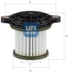 UFI Filter pracovnej hydrauliky UFI 25. TG1.00 (25.TG1.00)