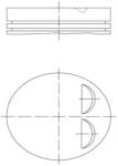 MAHLE Piest MAHLE 039 PI 00122 000 (039 PI 00122 000)