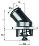 MAHLE Termostat chladenia MAHLE TI 3 87 (TI 3 87)