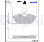 DELPHI Klocki Ham. Renault Laguna (lp1744)