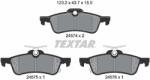 TEXTAR Sada brzdových platničiek kotúčovej brzdy TEXTAR 2457401 (2457401)