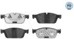 MEYLE Sada brzdových platničiek kotúčovej brzdy MEYLE 025 255 3119/PD (025 255 3119/PD)