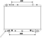 NRF Chladič motora NRF 53499 (53499)