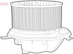 DENSO Vnútorný ventilátor DENSO DEA32002 (DEA32002)