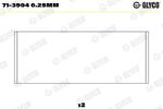GLYCO Panva ojničného ložiska GLYCO 71-3904 0.25mm (71-3904 0.25mm)