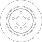 TRW Brzdový kotúč TRW DF6756 (DF6756)