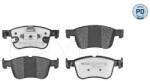 MEYLE Sada brzdových platničiek kotúčovej brzdy MEYLE 025 205 5617/PD (025 205 5617/PD)
