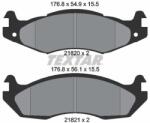 TEXTAR Sada brzdových platničiek kotúčovej brzdy TEXTAR 2182001 (2182001)