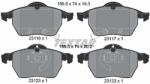 TEXTAR Sada brzdových platničiek kotúčovej brzdy TEXTAR 2311701 (2311701)