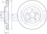 DELPHI Brzdový kotúč DELPHI BG4832C (BG4832C)