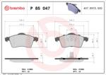 BREMBO Sada brzdových platničiek kotúčovej brzdy BREMBO P 85 047 (P 85 047)