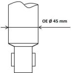 KYB Tlmič pérovania KYB 3448037 (3448037)