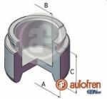 Autofren Seinsa Piest brzdového strmeňa AUTOFREN SEINSA D025318 (D025318)